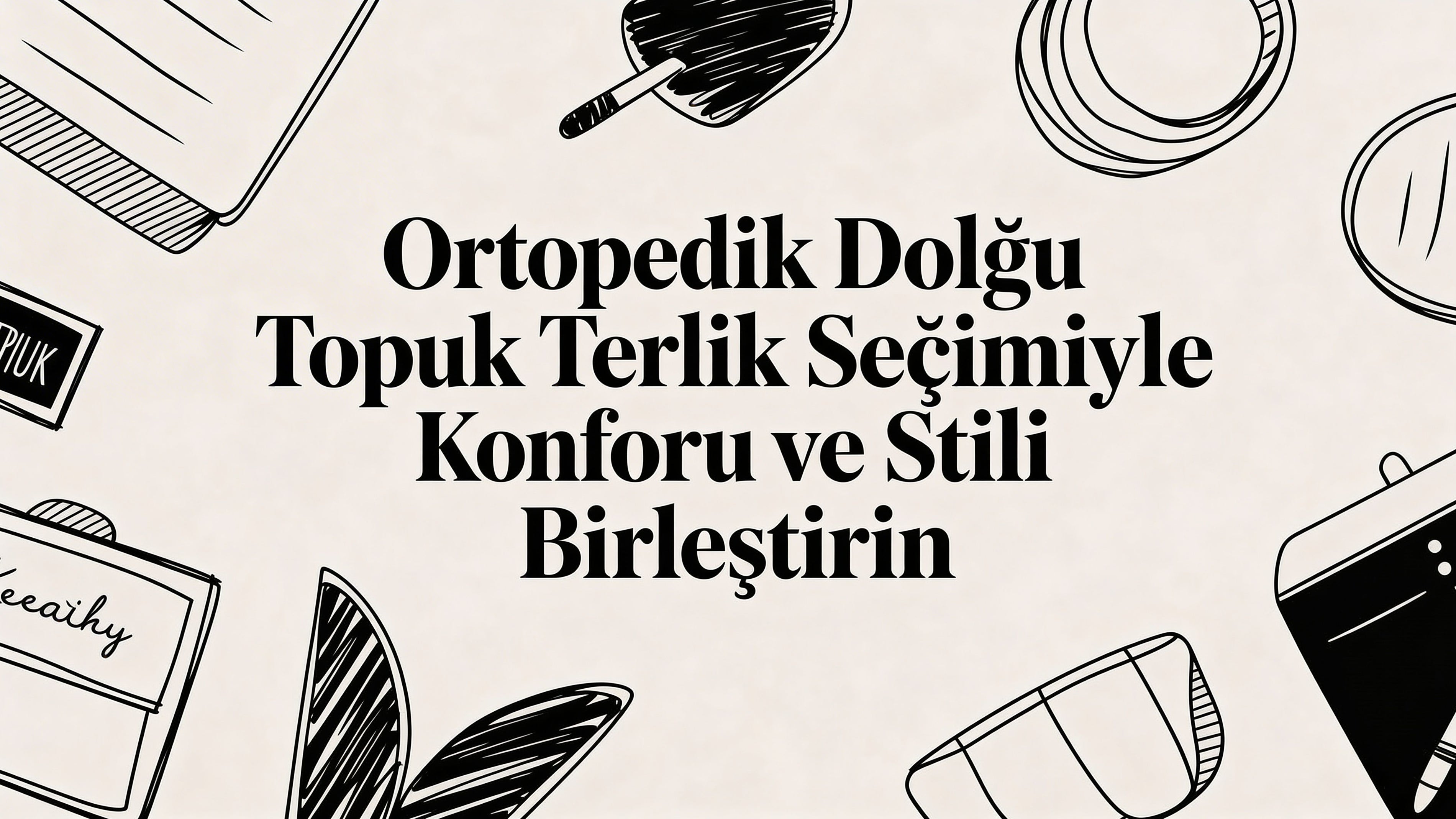 Ortopedik dolgu topuk terlik seçimiyle konforu ve stili birleştirin