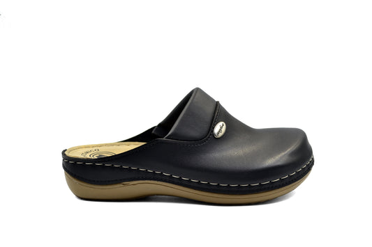 Orthopedic Leather Clog / Slipper Women's Dr Klompa 154339