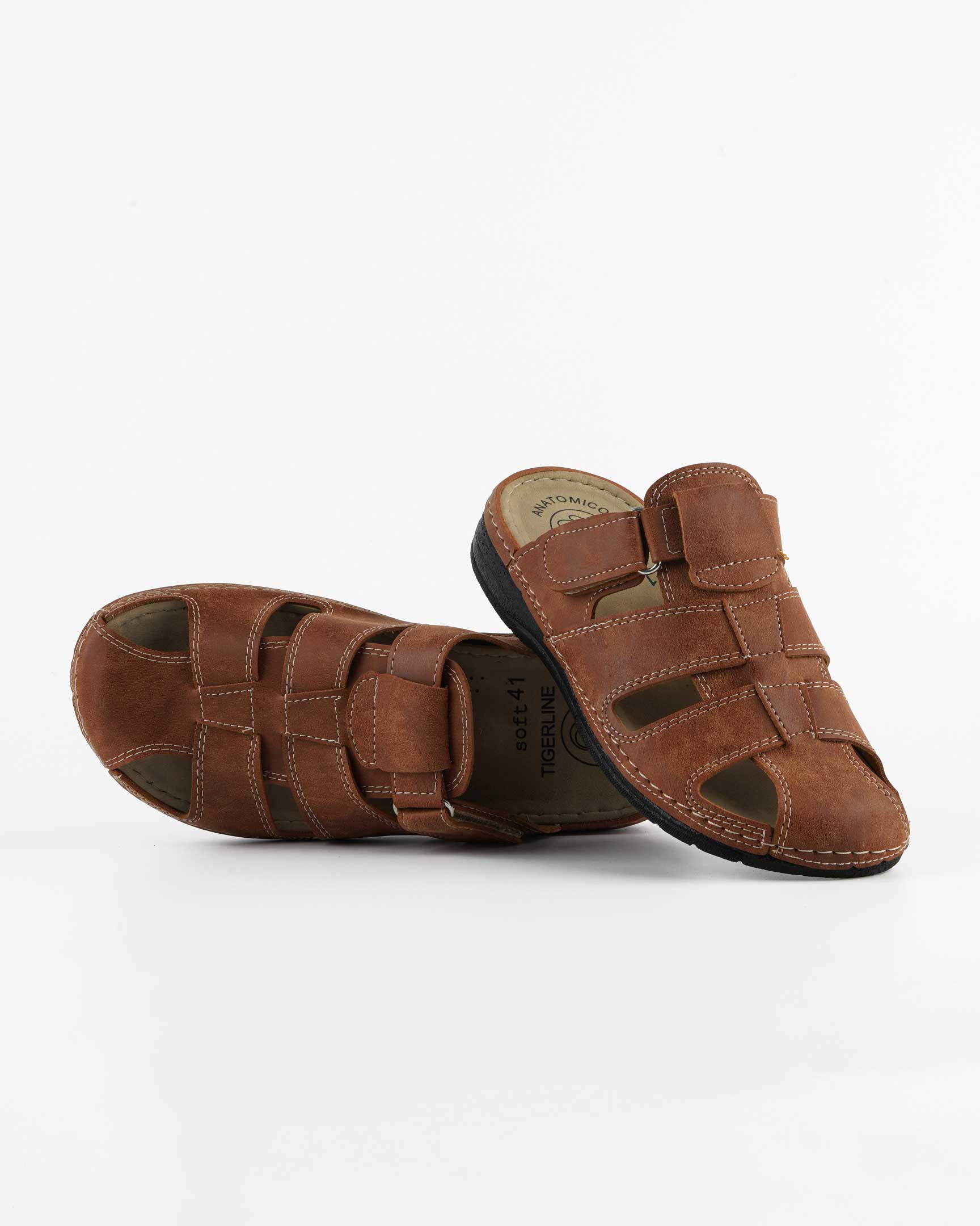 Plush Memory Foam Slippers Men 154133