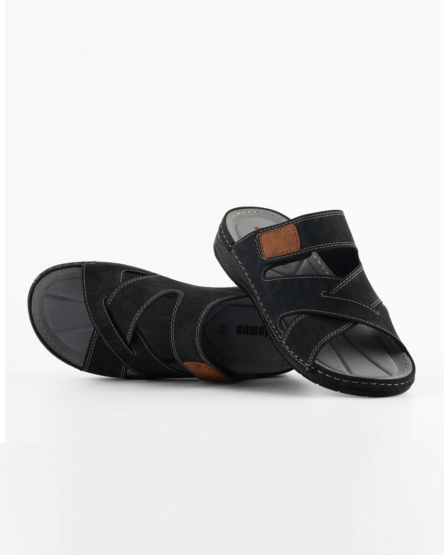 Plush Memory Foam Outdoor Slippers Men 154667