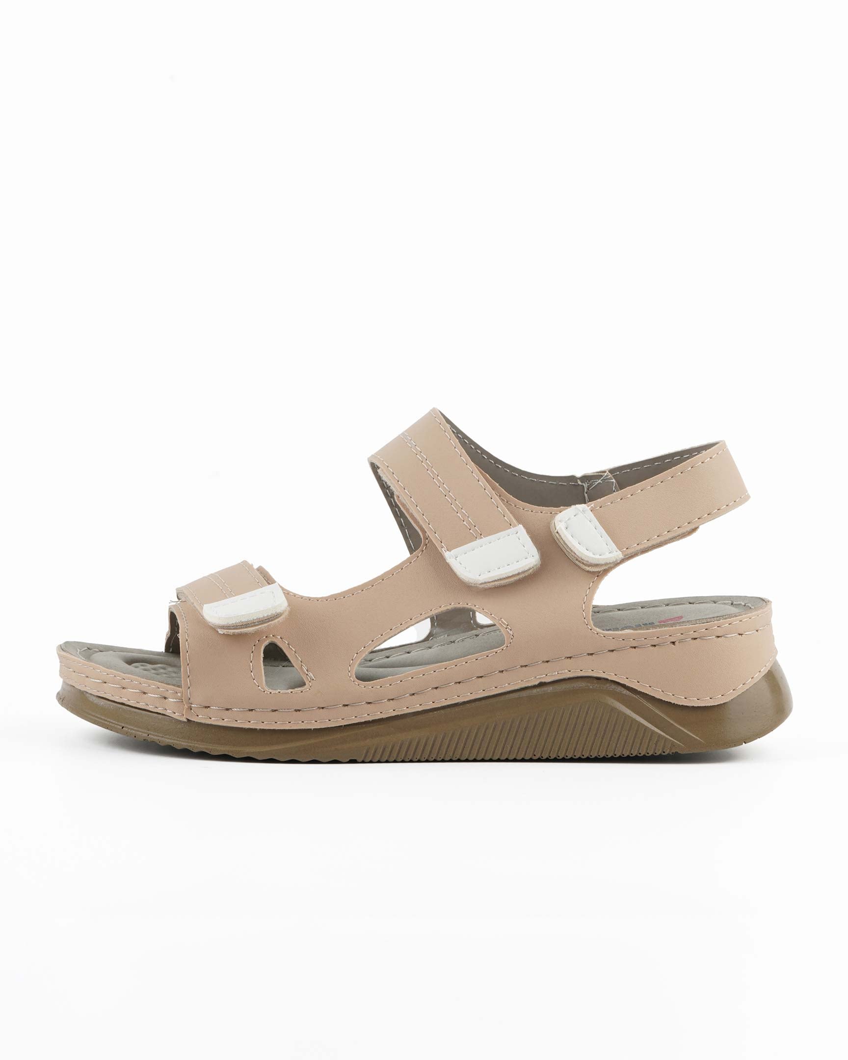 Dr. Klompa Womens Sandals 154148 Light Coffee