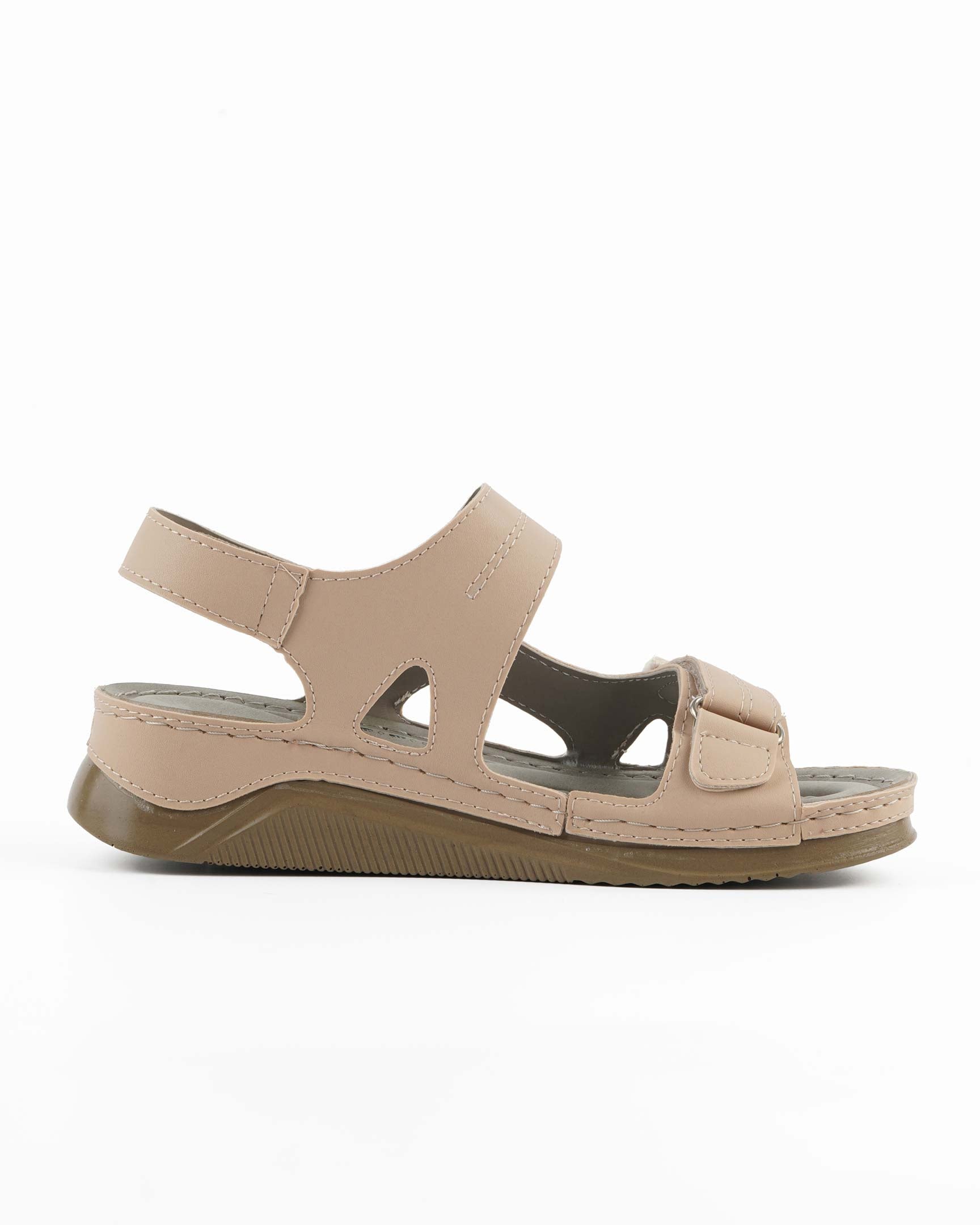 Dr. Klompa Womens Sandals 154148 Light Coffee