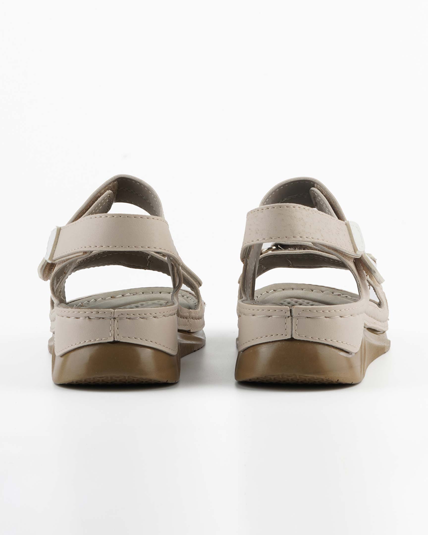 Dr. Klompa Womens Sandals 154148 Light Coffee
