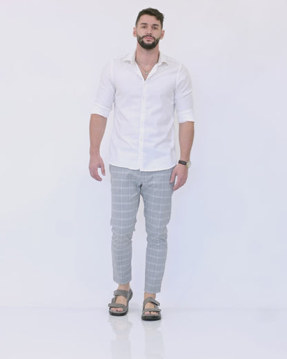 Plush Memory Foam Slippers Men 154685